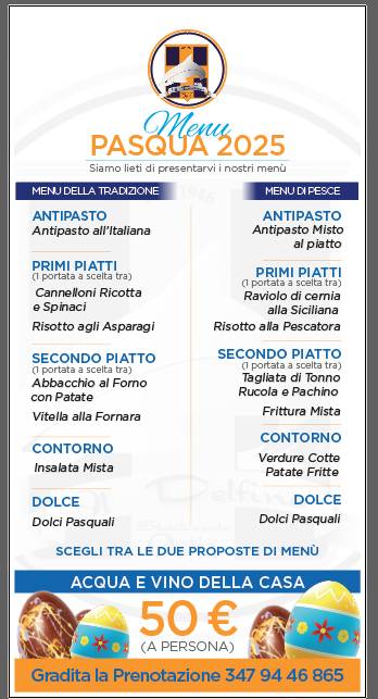 Menu di Ristorante Il Delfino Ostia 