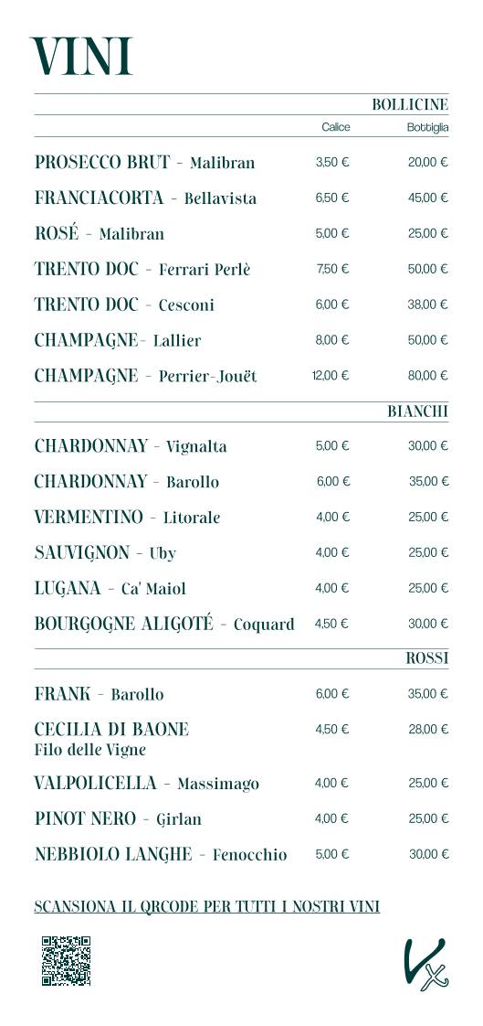 Menu di Il Venexino - Nonsolocaffè 