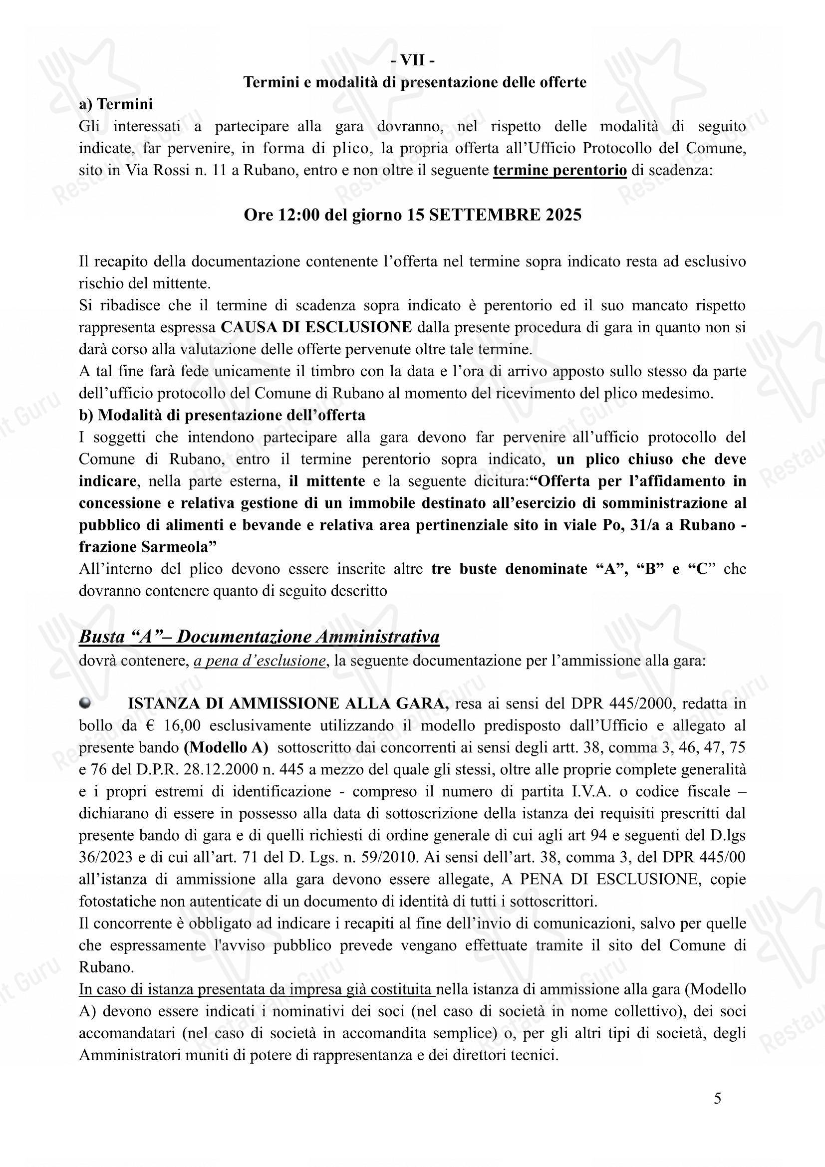 Menu di Il Venexino - Nonsolocaffè - Menu
