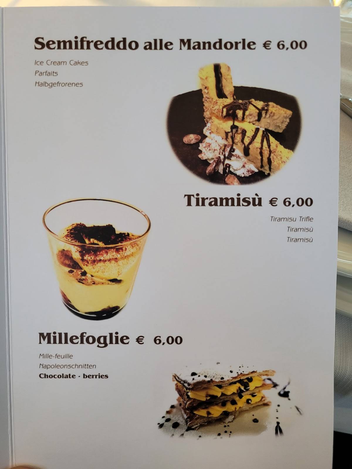 Menu di Ristorante Laura "Darsena Rimini" 