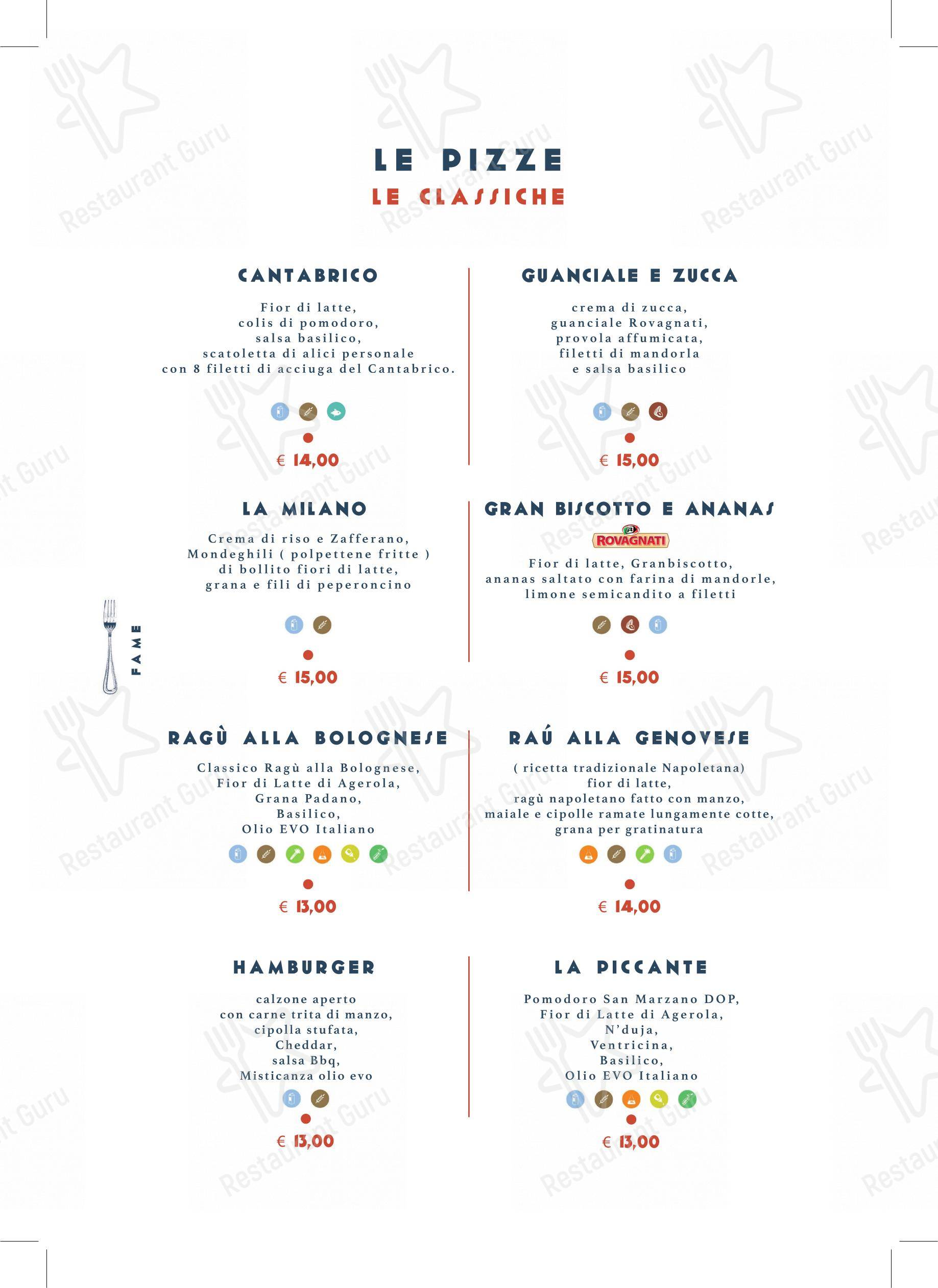 Menu di Enosteria Lipen - Menu bar