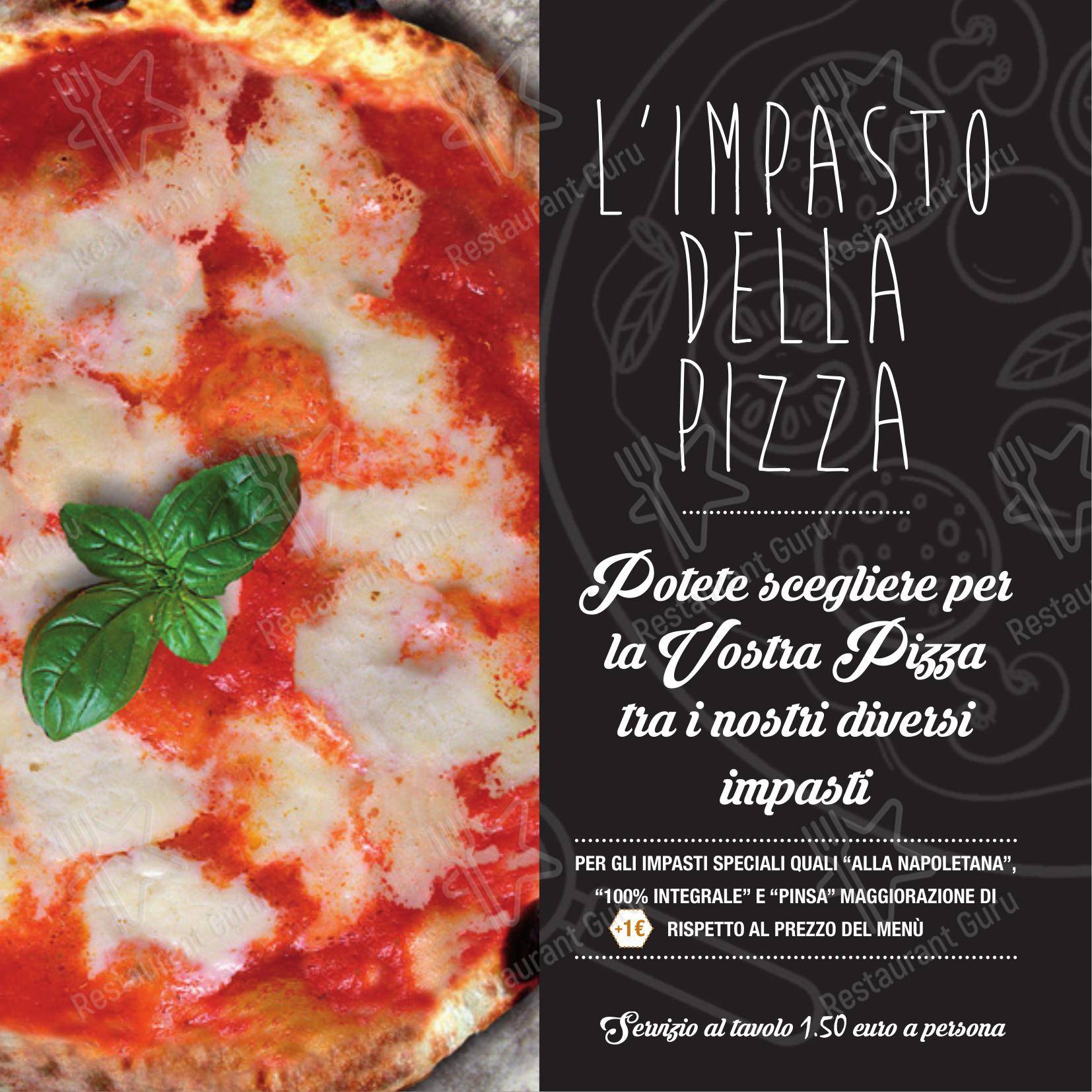 Menu per Ristorante Pizzeria - Carpe Diem PizzAe in Roma