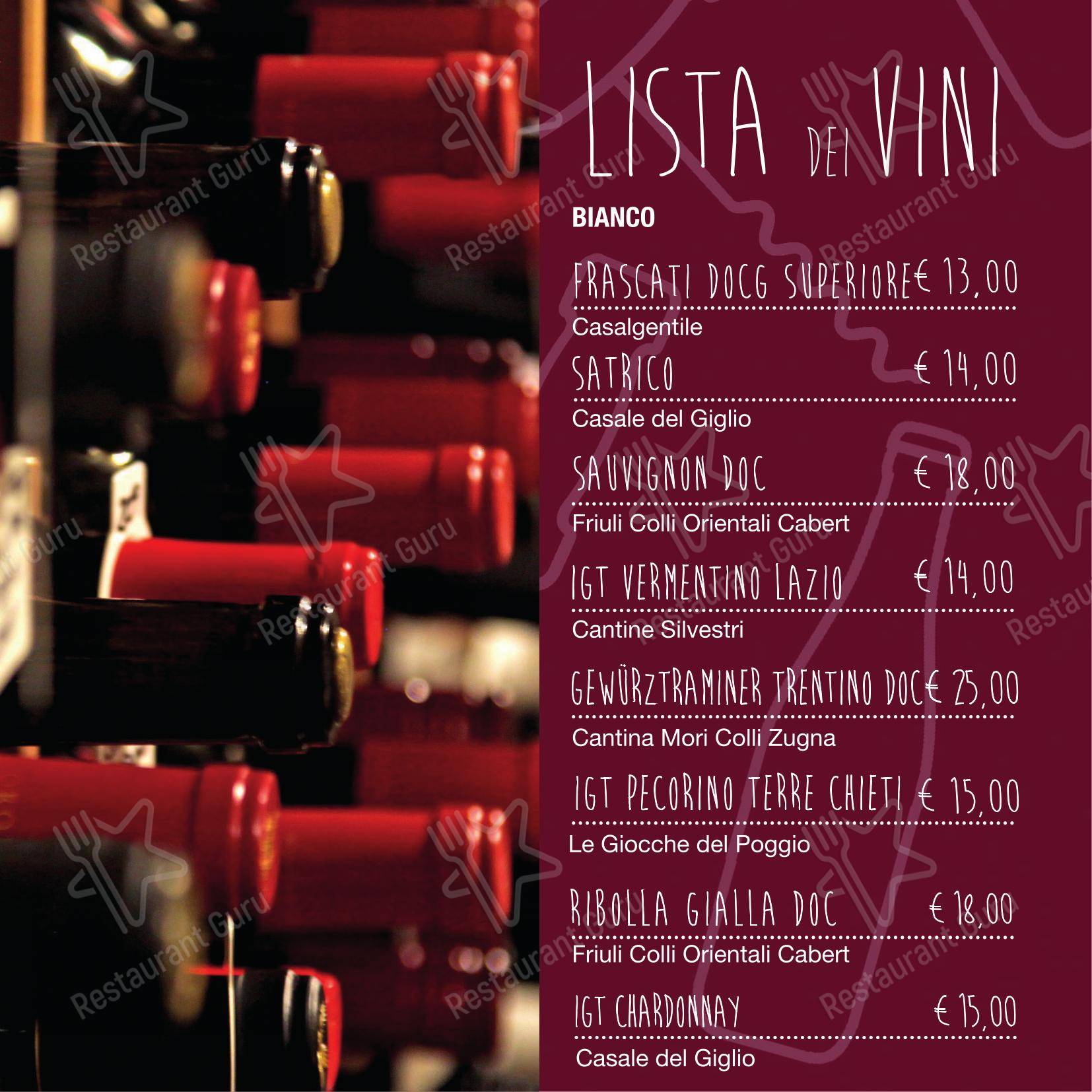 Menu per Ristorante Pizzeria - Carpe Diem PizzAe pizzeria