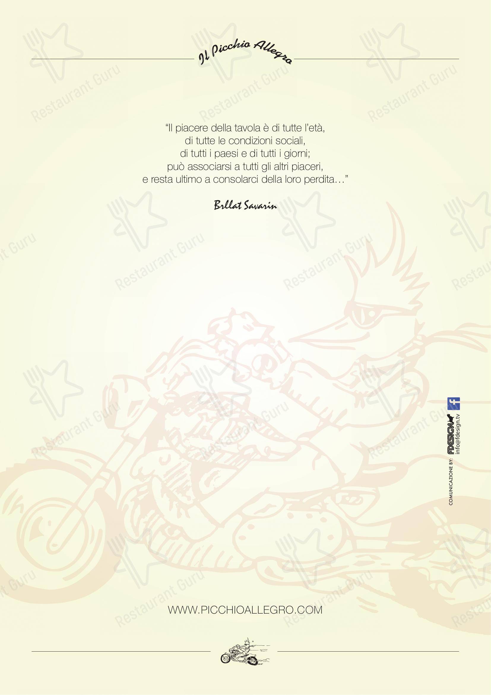 Menu per Ristorante Pizzeria 