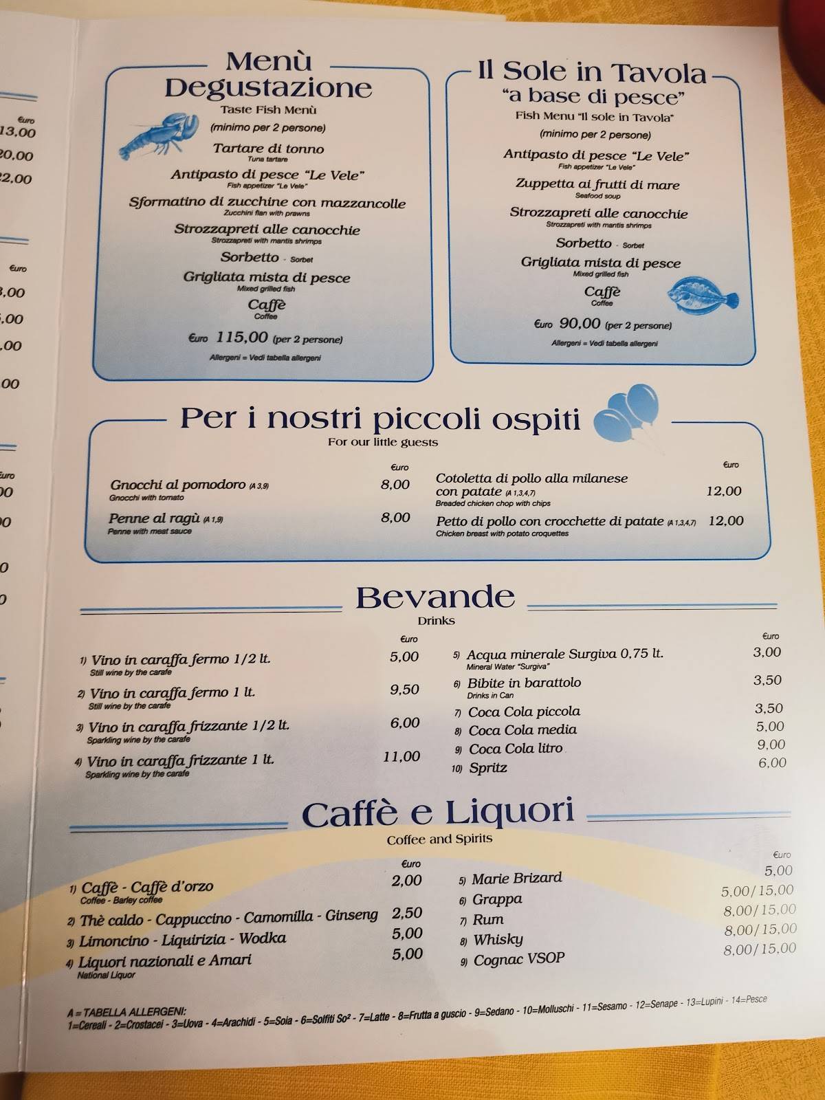 ristorante pizzeria le vele foto