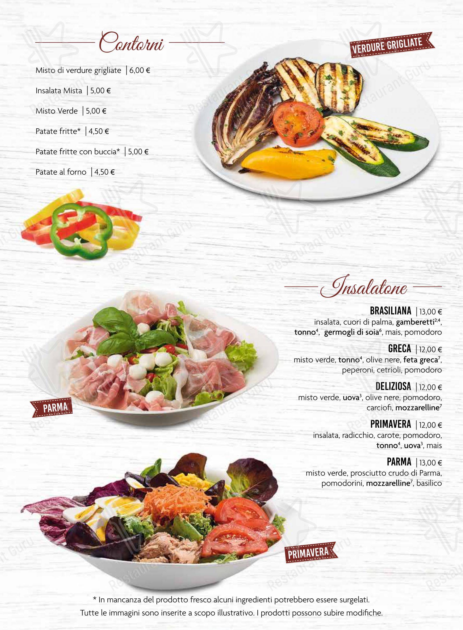 Menu per Ristorante Pizzeria da Gennaro pizzeria