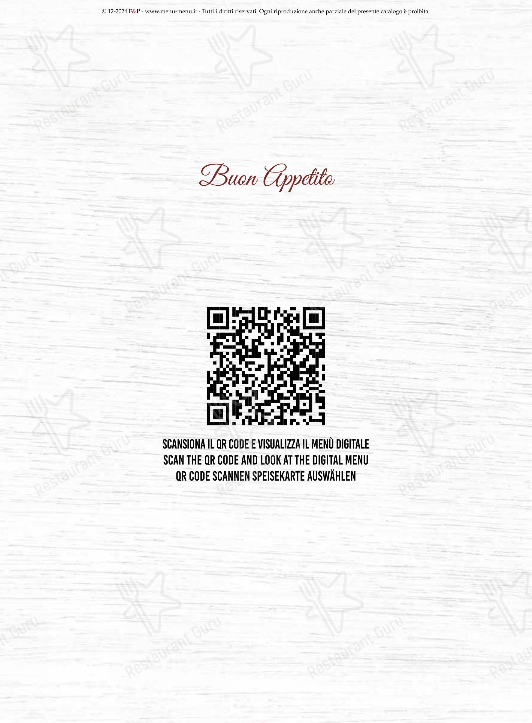 Menu di Ristorante Pizzeria da Gennaro - Menu