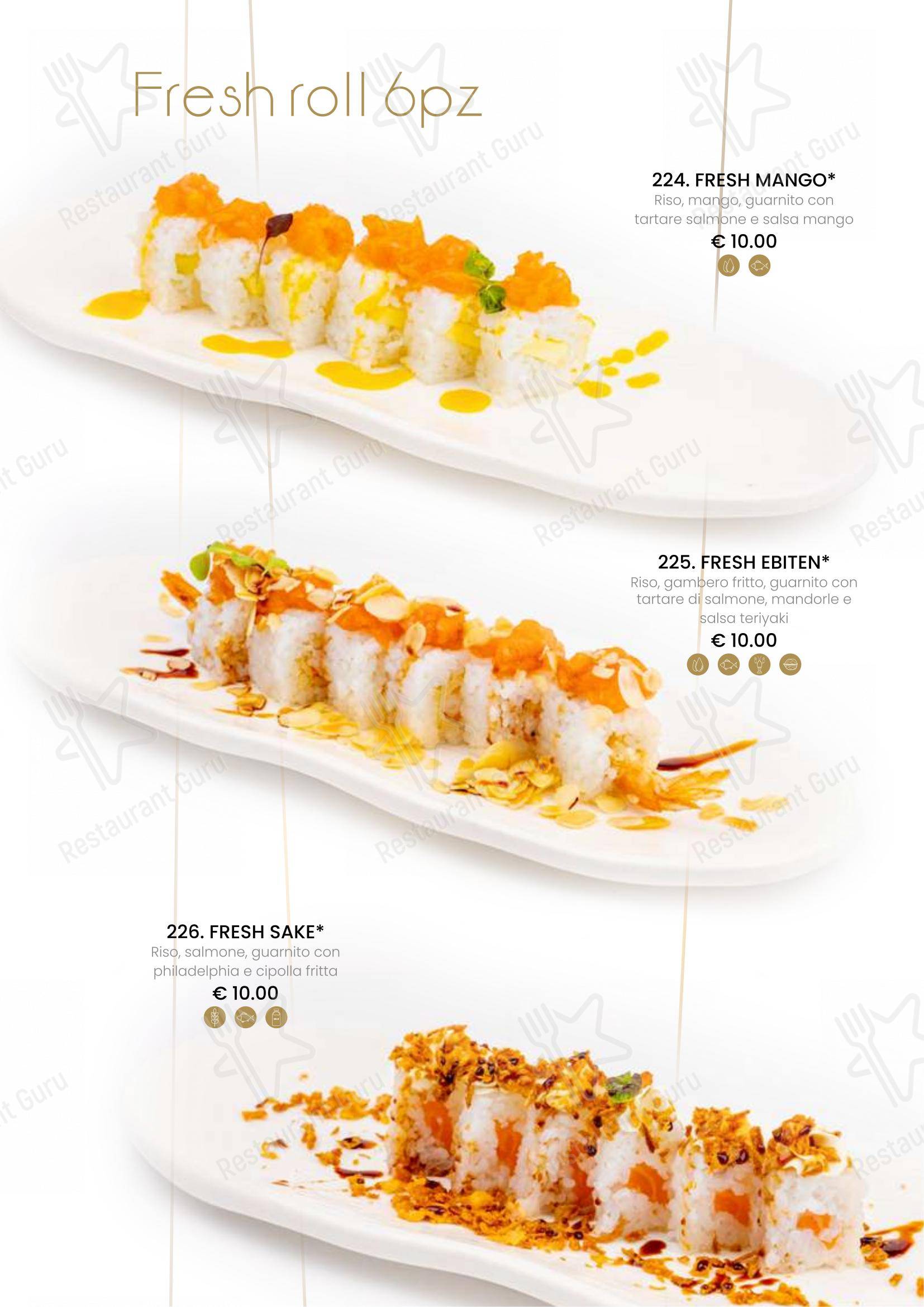 Ristorante Sushi Yami Vercelli in Vercelli - Menu bar