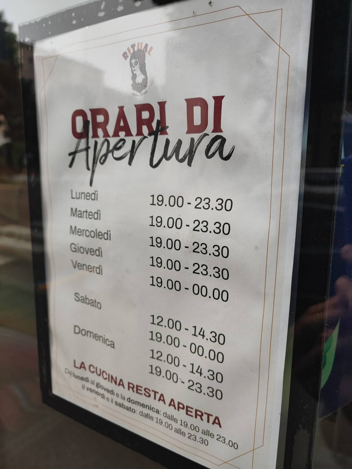 Menu di Ritual 