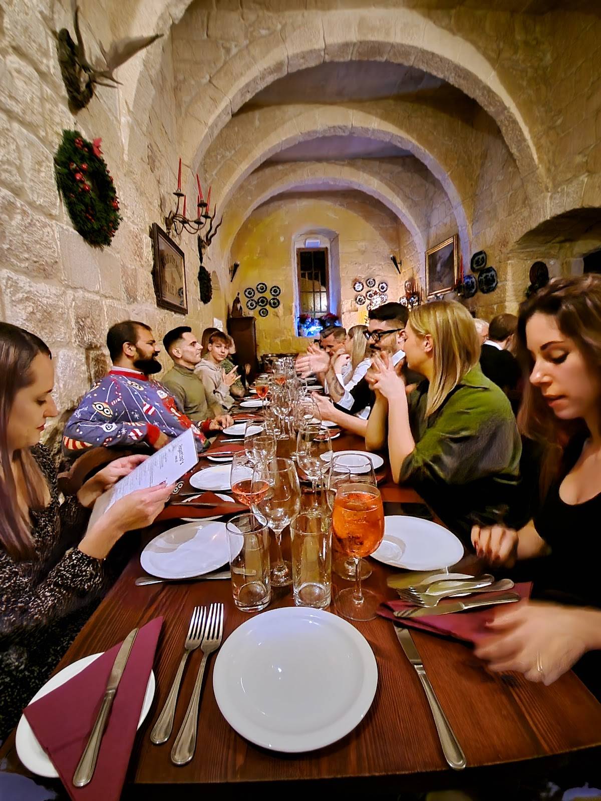 Menu de Rogantinos at Il Palazz Lahmar