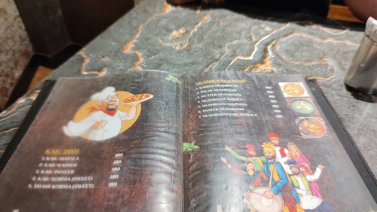 Rohit Restaurant menu