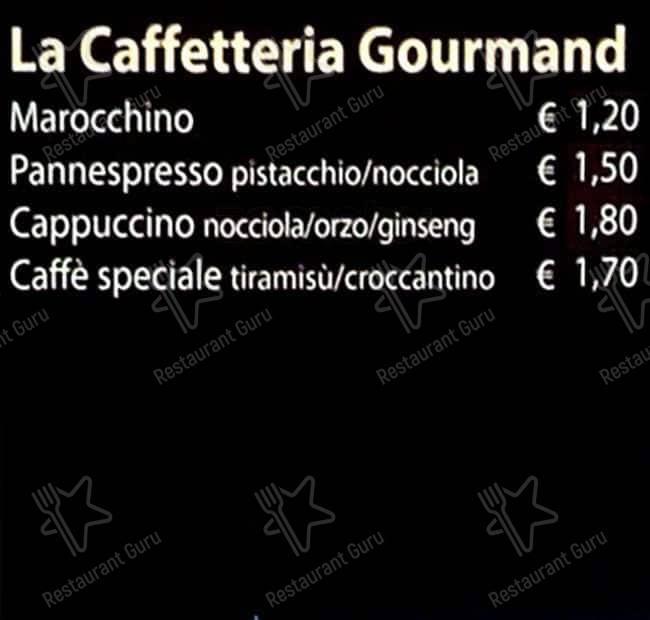 Menu di McCafé 