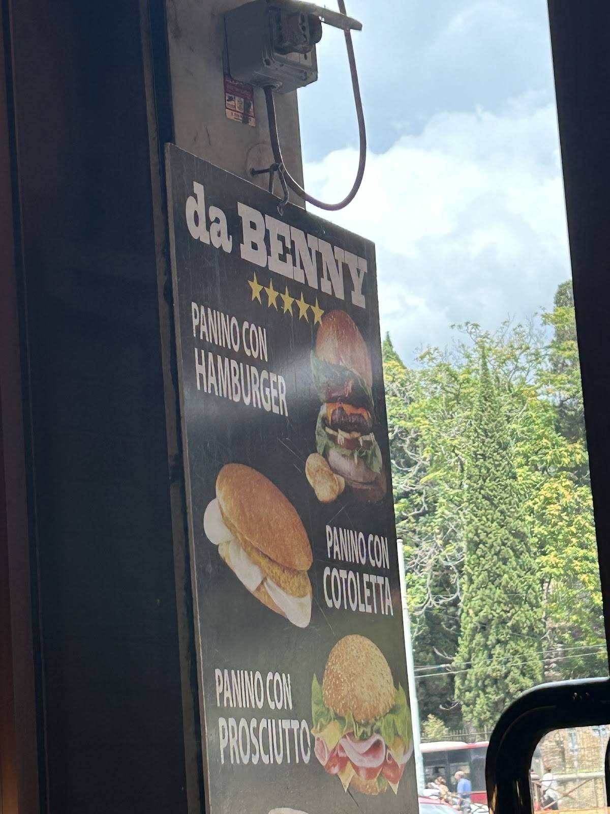 Menu di Pizzeria da benedetto 