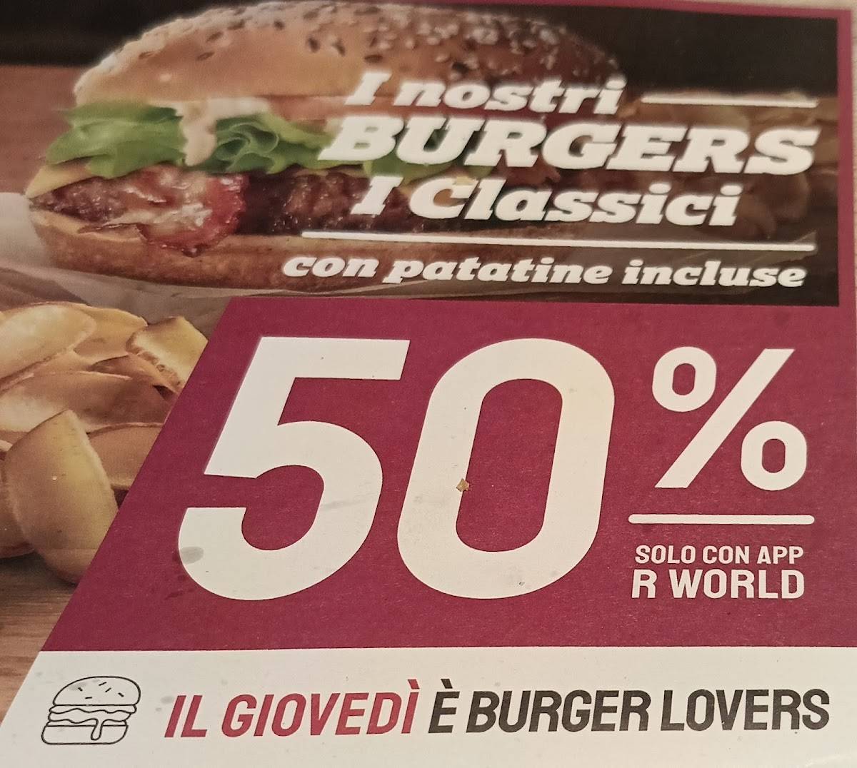Menu di Roadhouse Restaurant Roma Battistini 