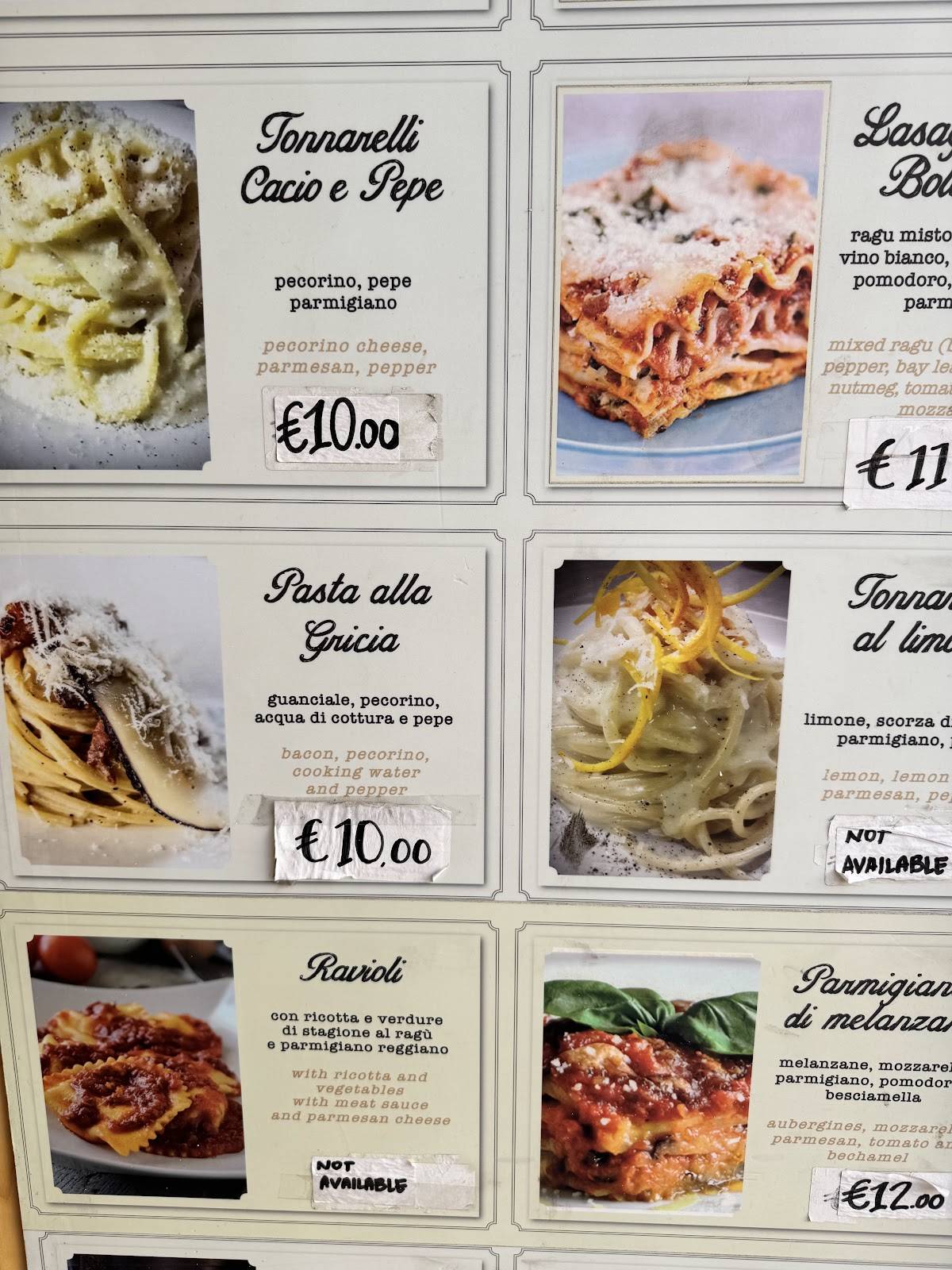 Menu di Rosamunda's 