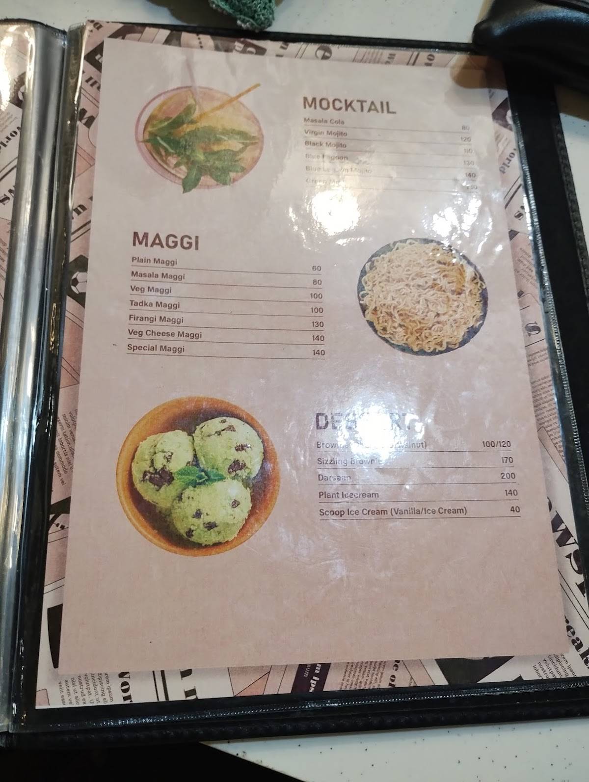 Route30 café & restaurant menu