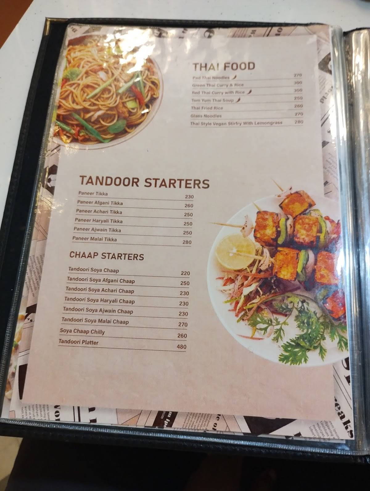 Route30 café & restaurant menu