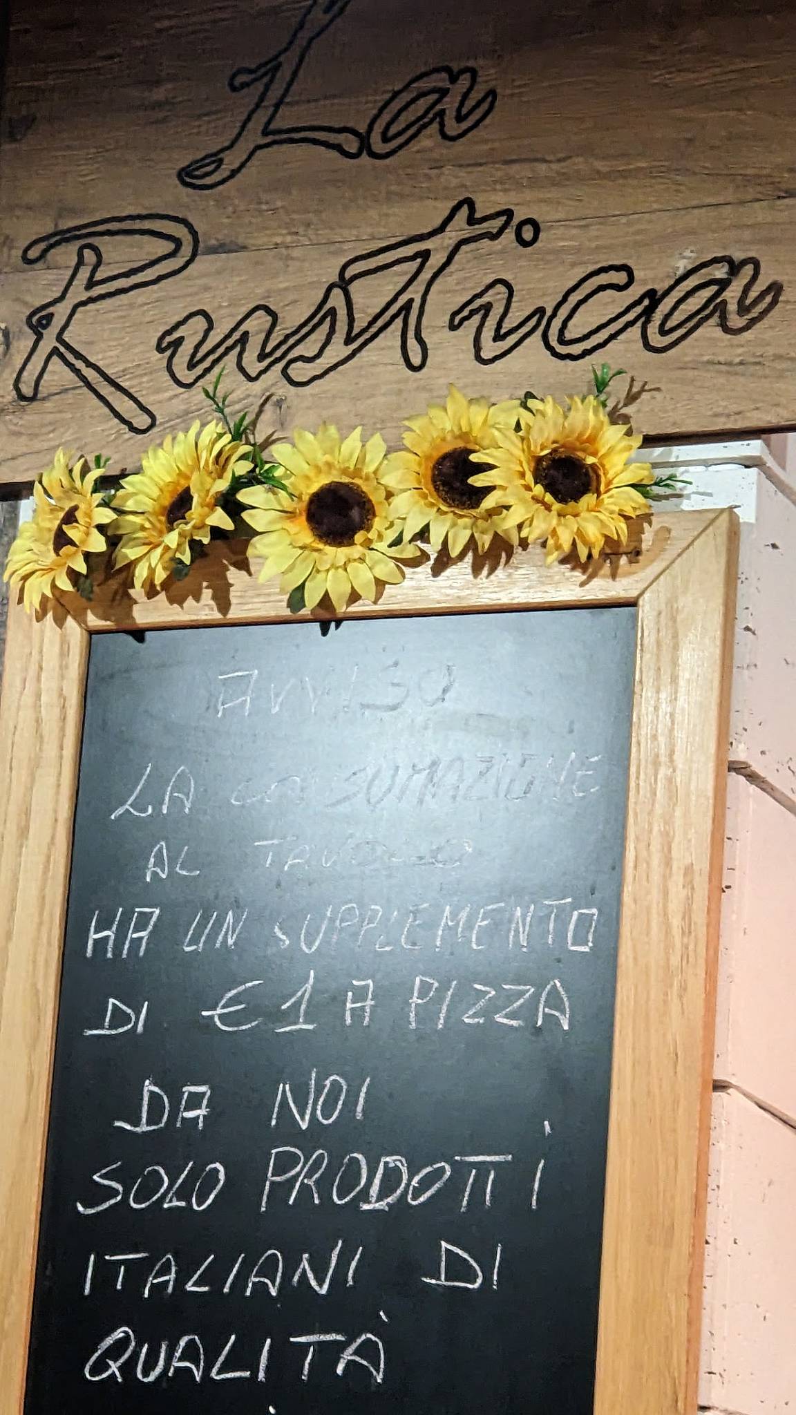 Menu di Rustica Spezzano 