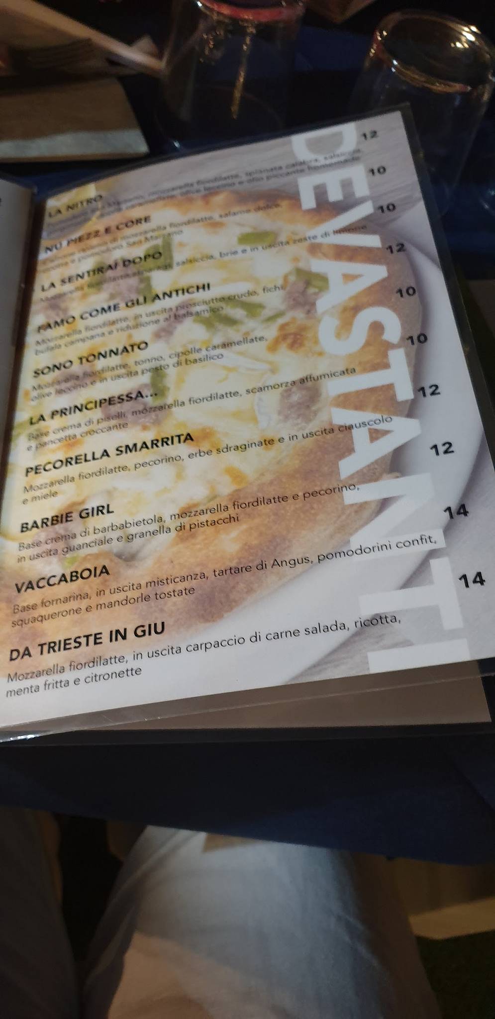 Menu di Rustico Ristorante Pizzeria 