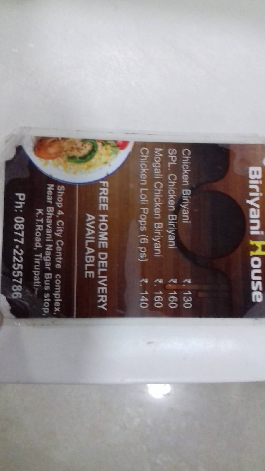SFC Restaurant menu
