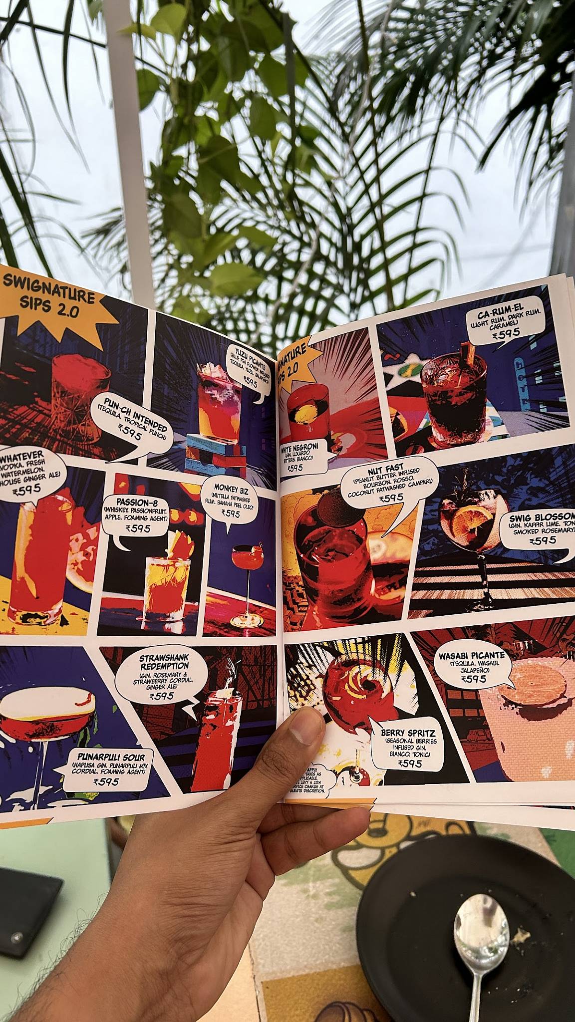 SWIG - Bar & Eatery - Koregaon Park menu