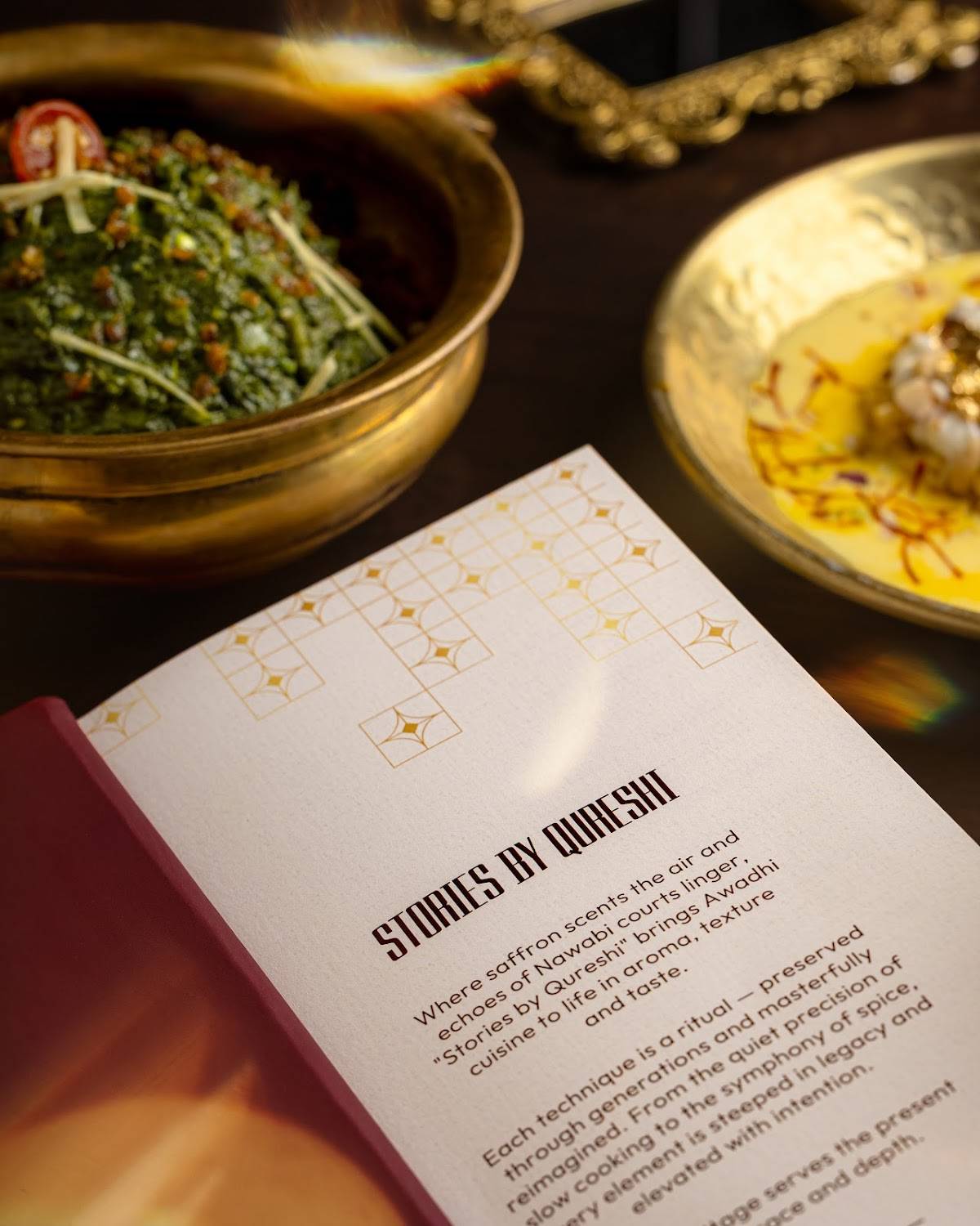 Saffron JW Marriott Mumbai Juhu menu