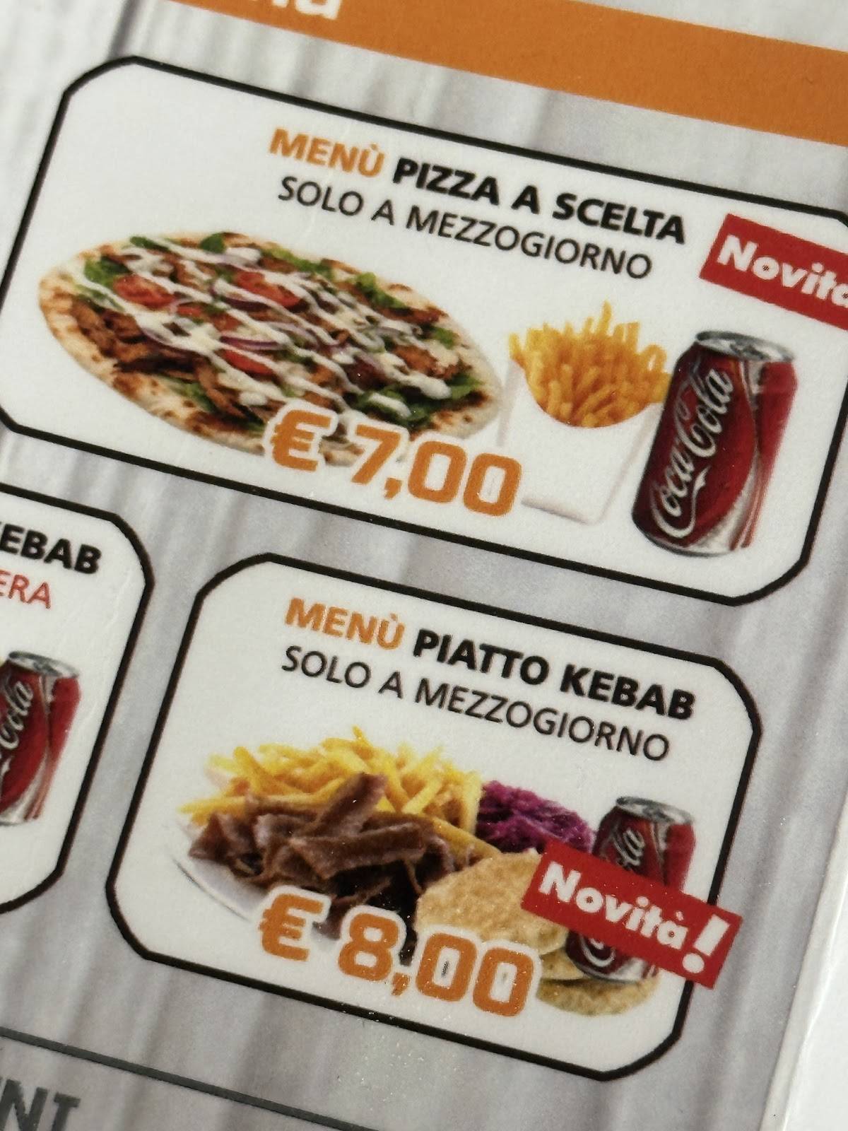 Menu di Pizzeria san luca a Rho 