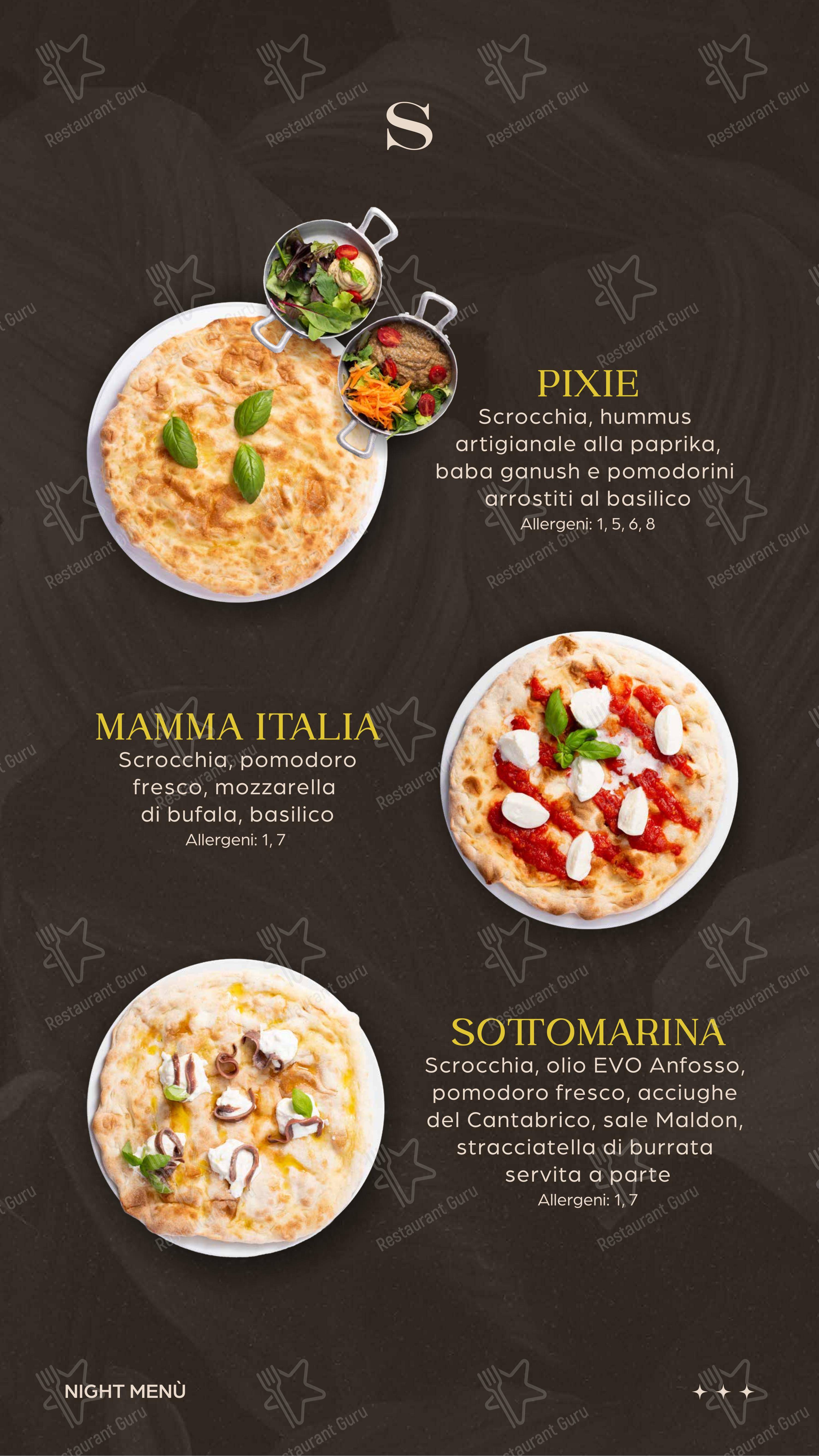 Menu bar per SAND BEACH CLUB SOTTOMARINA in Chioggia