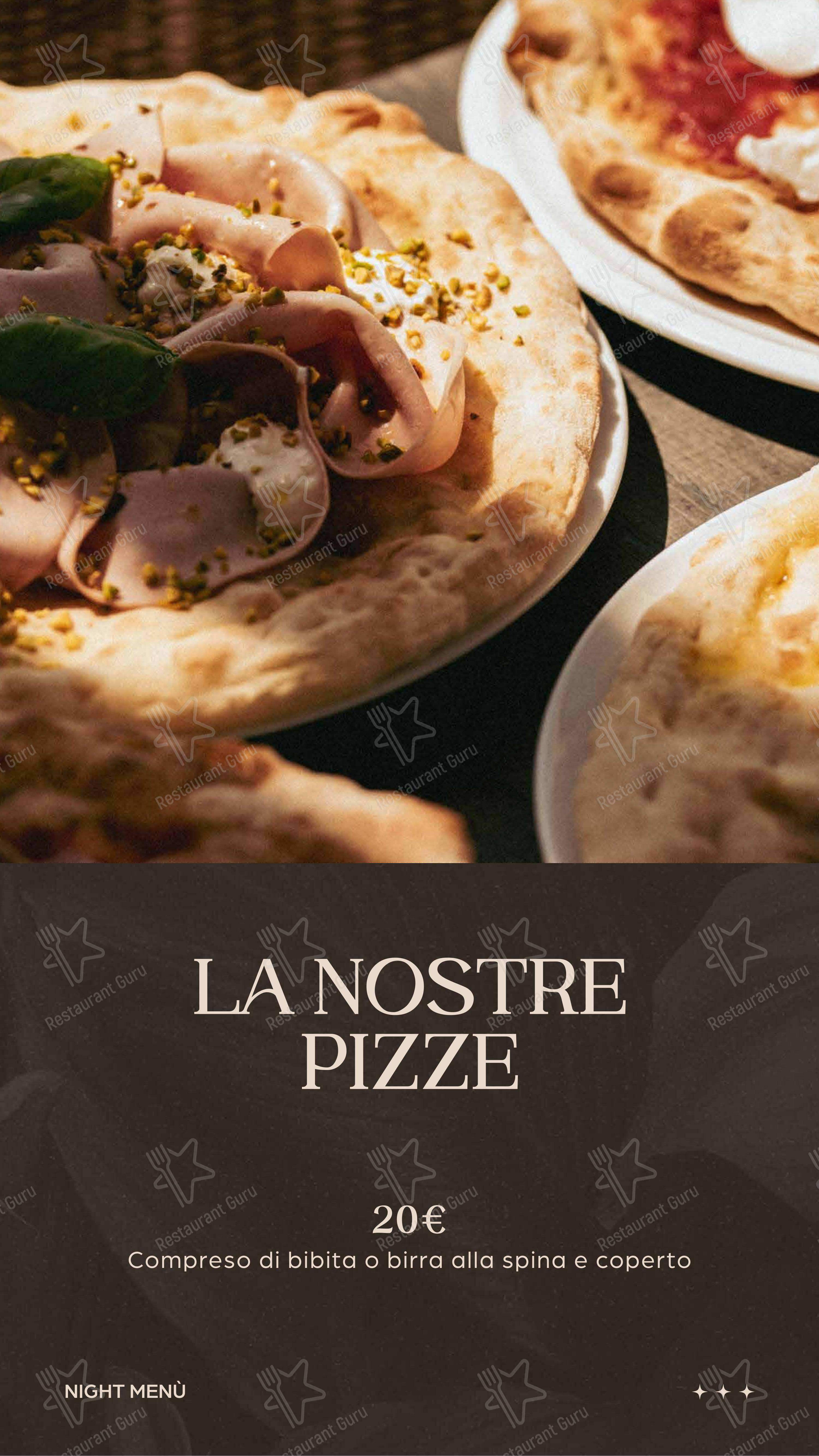 Menu di SAND BEACH CLUB SOTTOMARINA - Menu bar