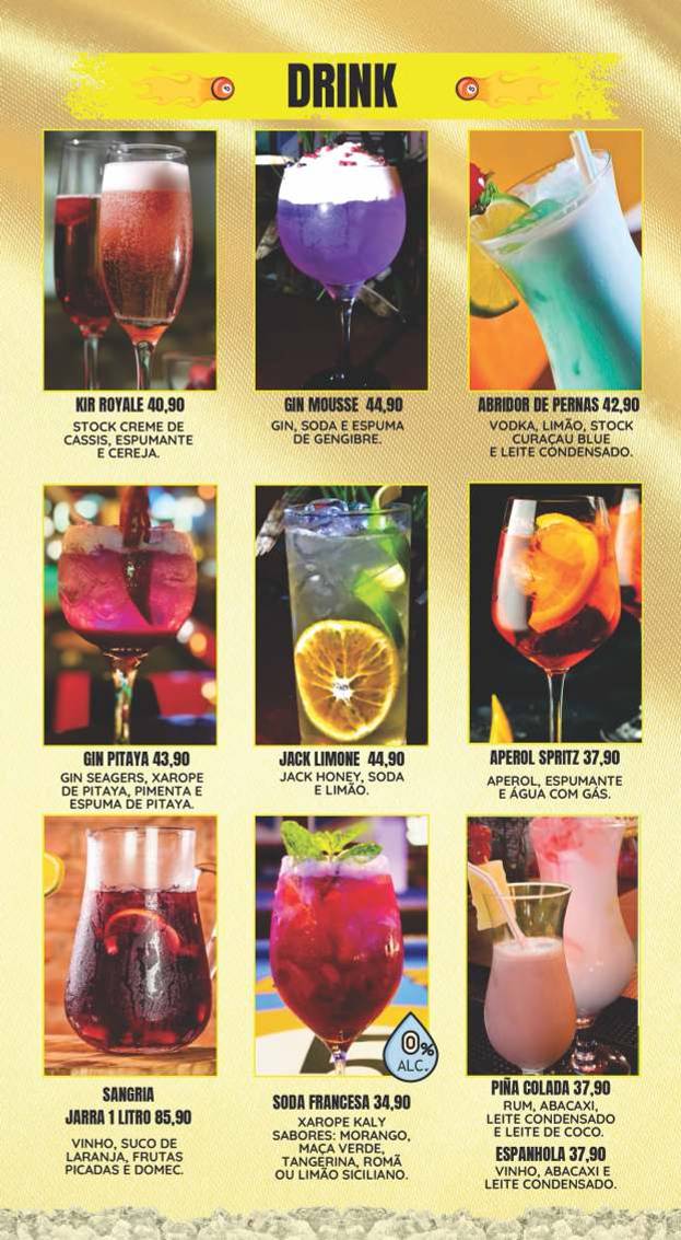 Ball Five Augusta cardápio