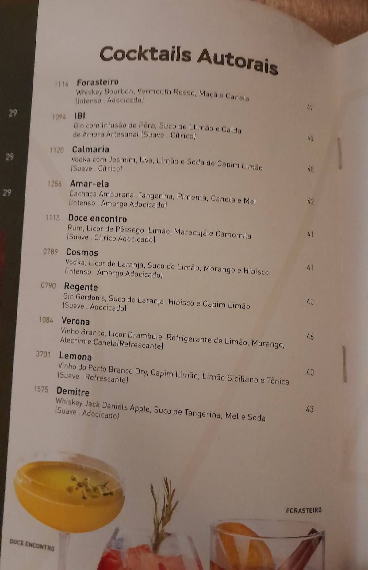 Jordāo Bar cardápio