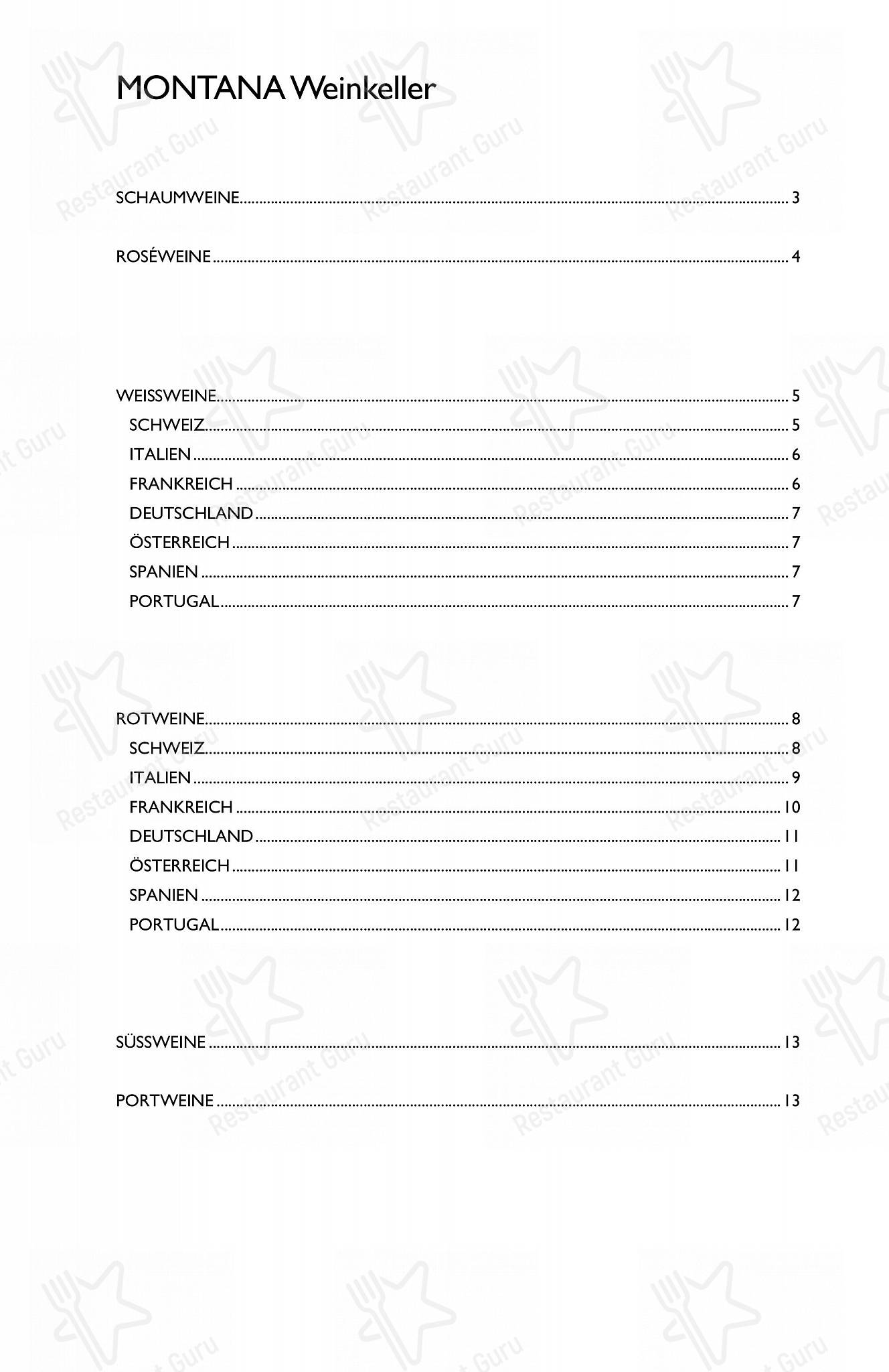 Menu Kids pour Restaurant Scala dans Lucerne