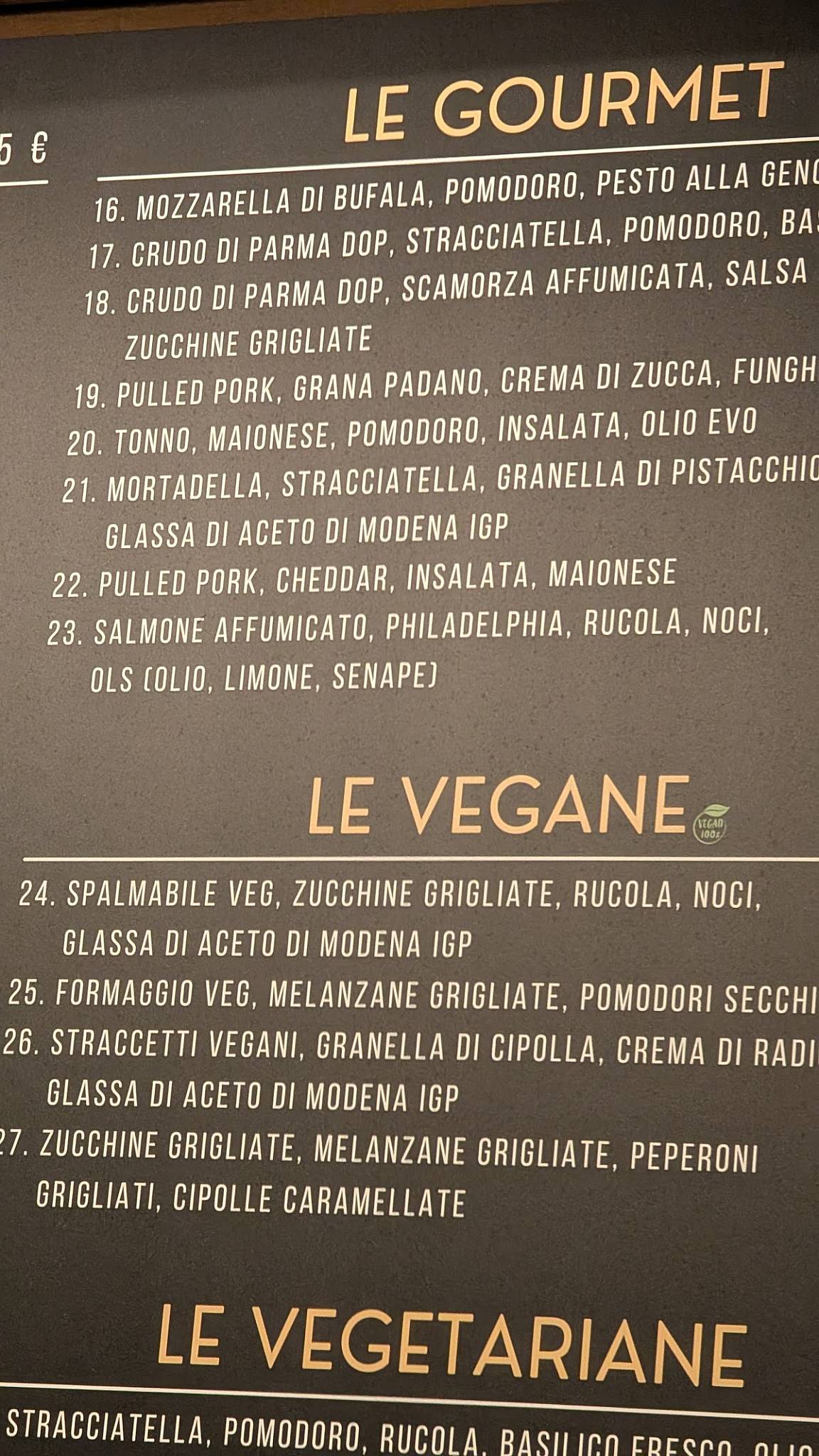 Menu di Schiaccia 