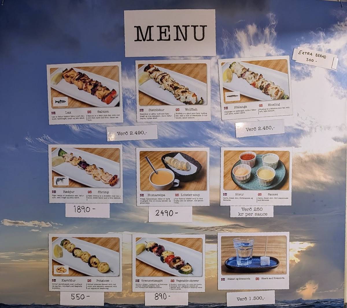Menu de Seabaron