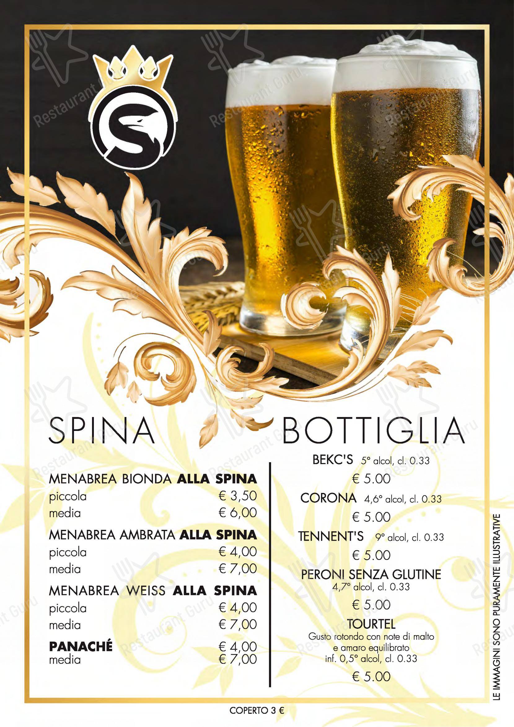 Seminara Restaurant in Viverone - Menu