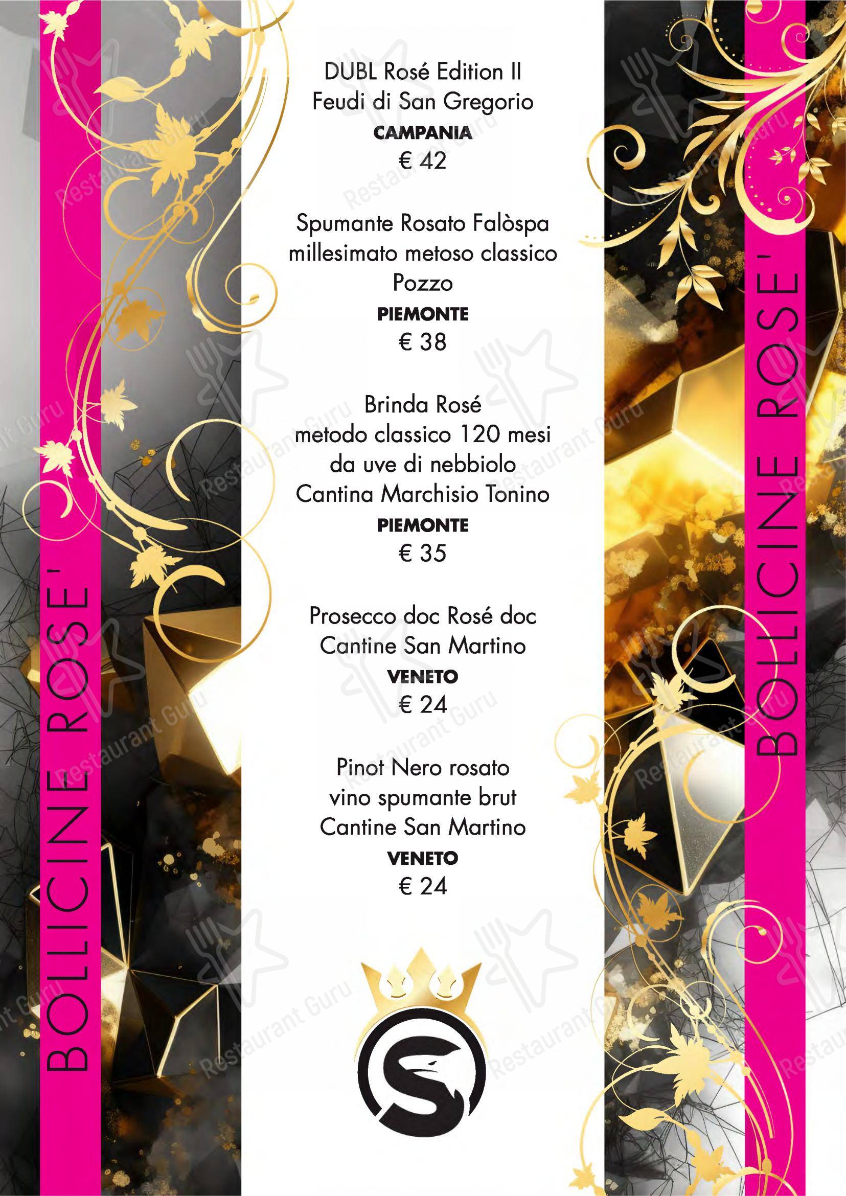Menu bar per Seminara Restaurant ristorante