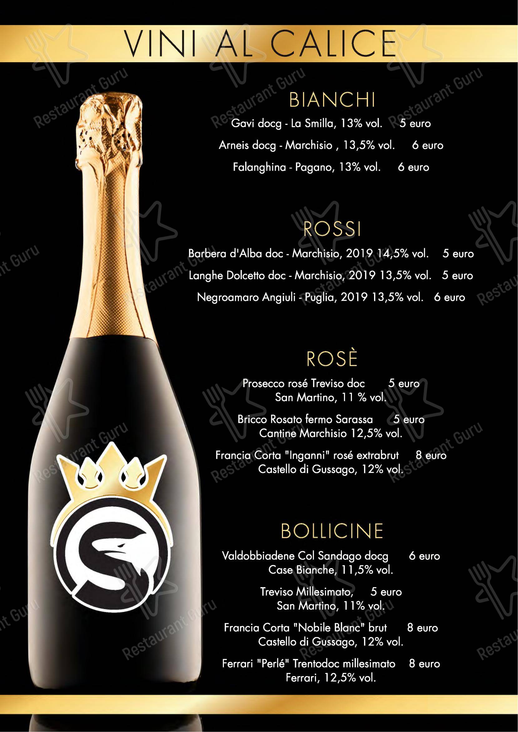 Menu per Seminara Restaurant in Viverone