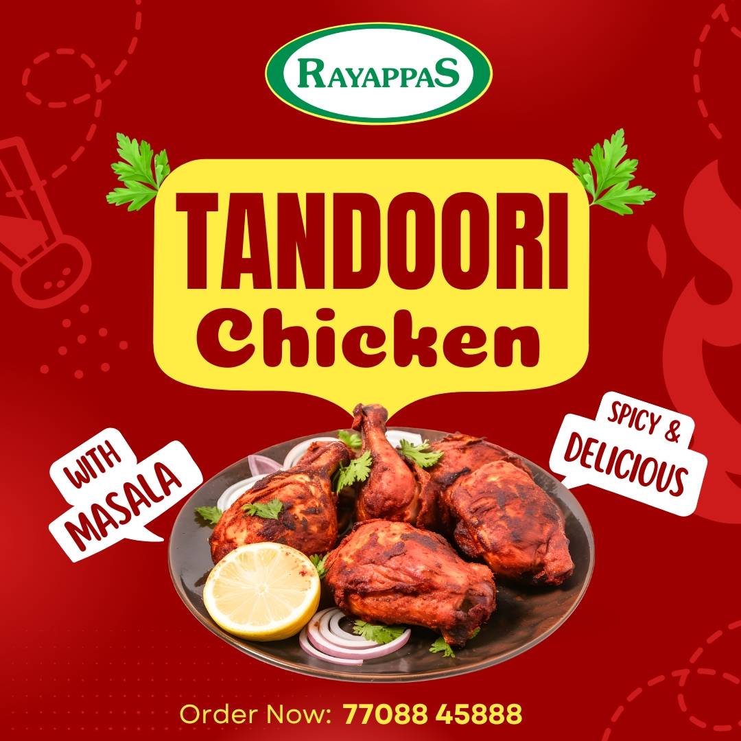 Sri Rayappas Restaurant menu