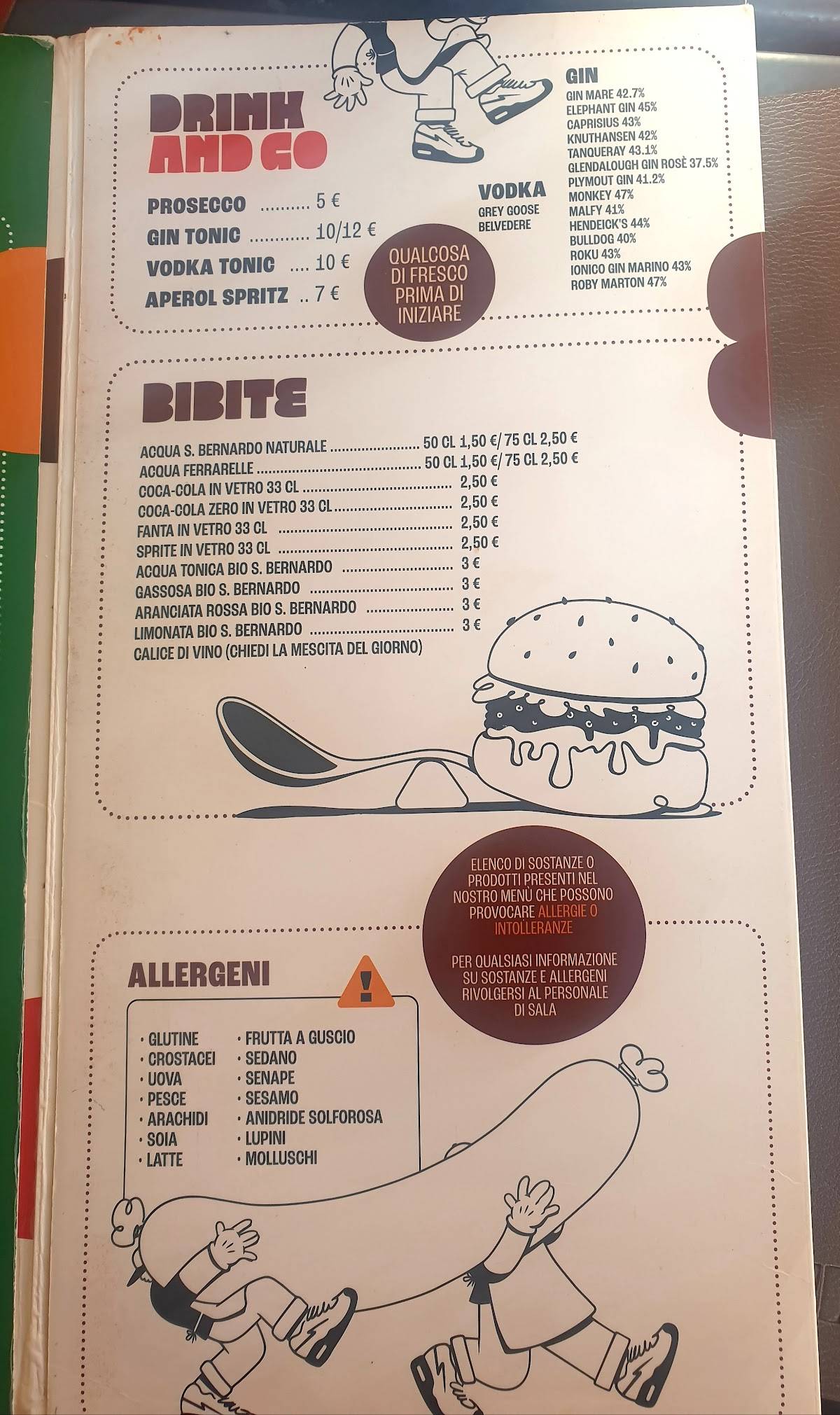 Menu di Rusticotto 