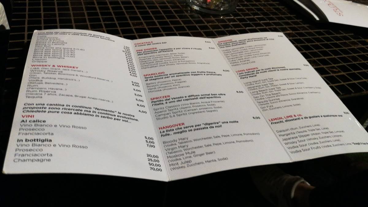 Menu di Studio 5.4 