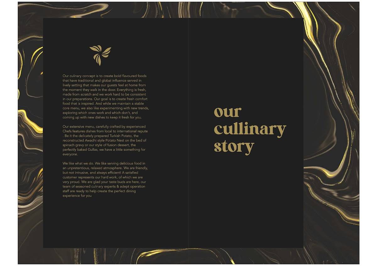 GNine - Restaurant Banquet Rooms menu