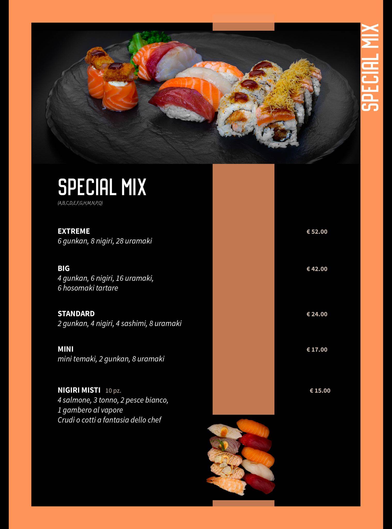 Menu di Sushi Corner Fano 