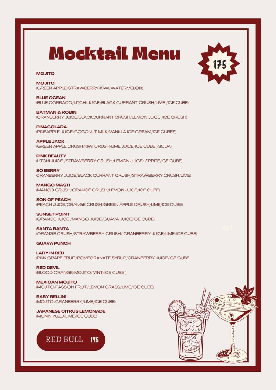 TIMES CAFE SAYAJIGUNJ menu