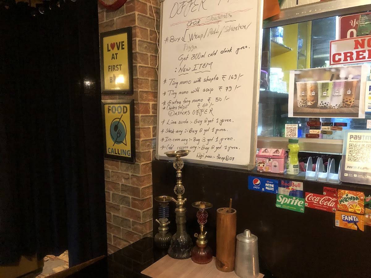 TNP RESTAURANT & CAFE menu