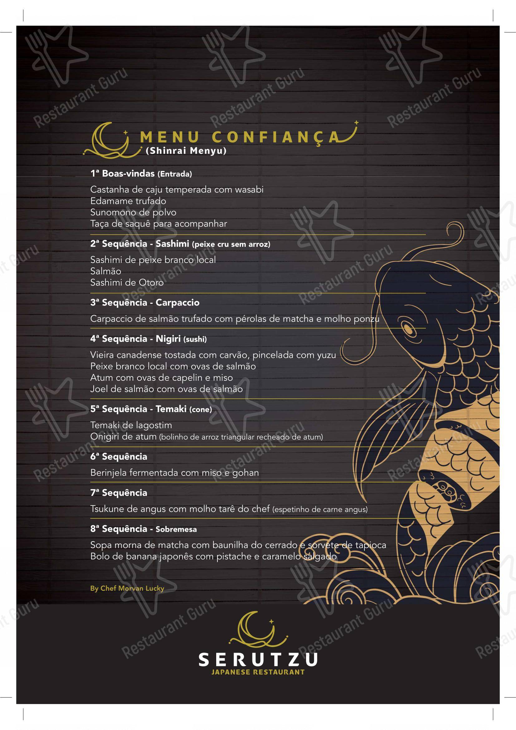 Tapiro Grill - Menu