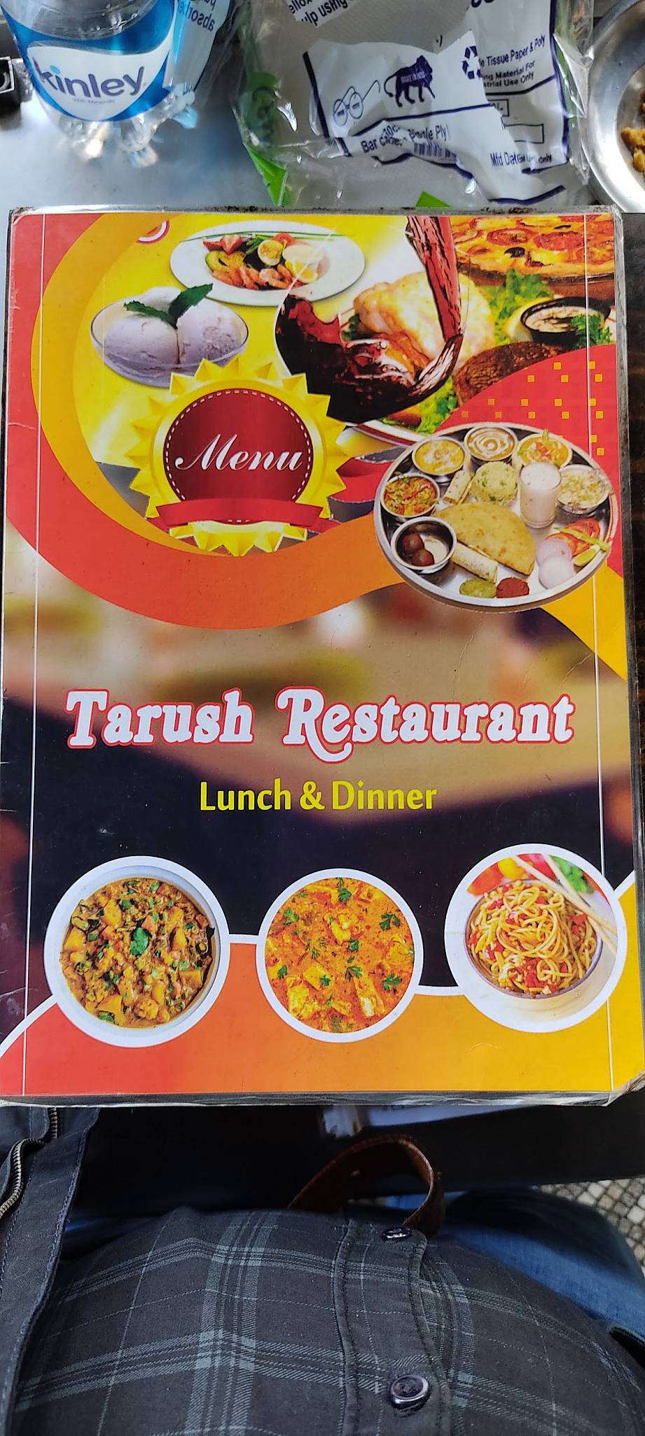 Tarush Restaurant And Banquet menu