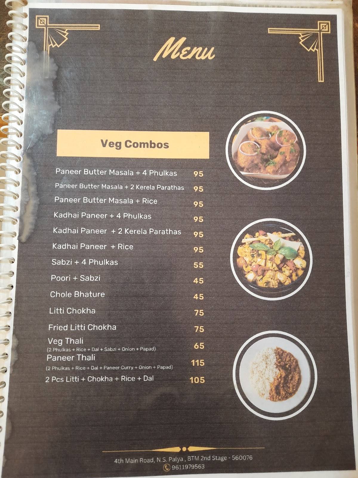 Taste Of Bihar menu