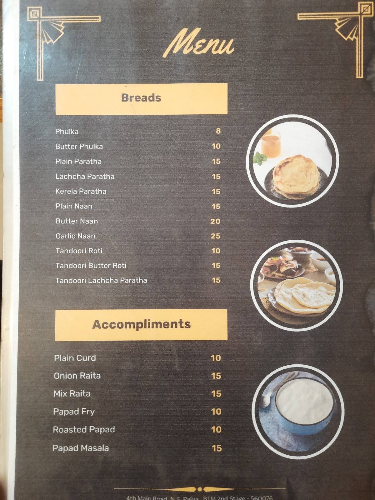 Taste Of Bihar menu