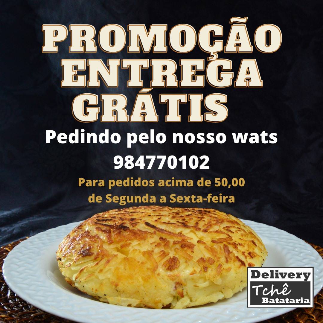 Tchê Batataria Rio Grande RS cardápio