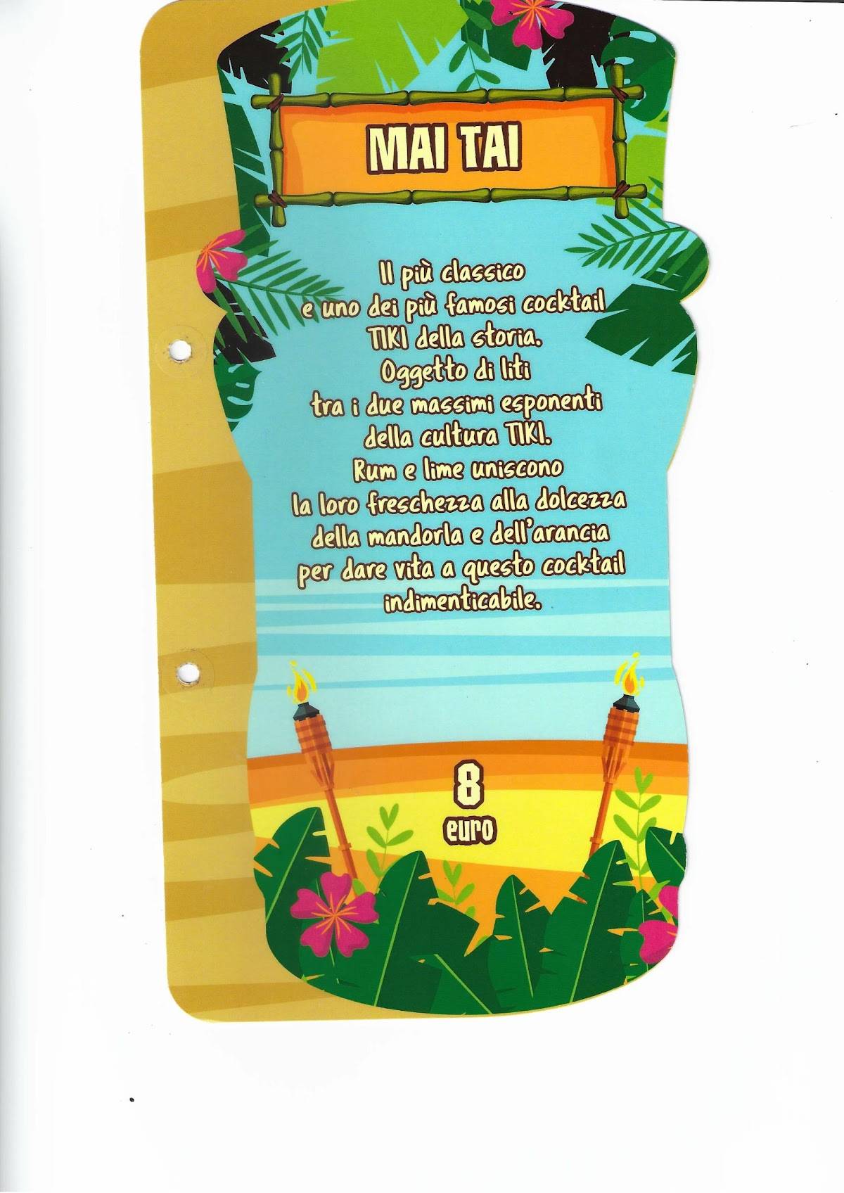 Menu di Te Capì Cocktail bar?! 